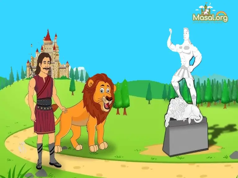 aslan masalı