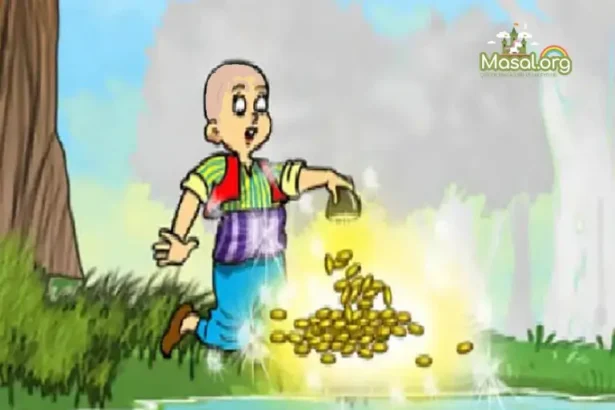 keloğlan ile sihirli tas masalı
